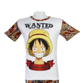 PIJAMA ONE PIECE WANTED DEAD OR ALIVE UNISEX