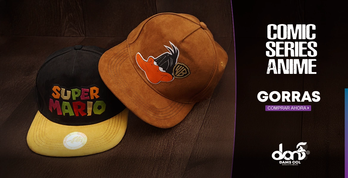 Gorras Unisex Dams Col Anime, Series Animadas, Comic