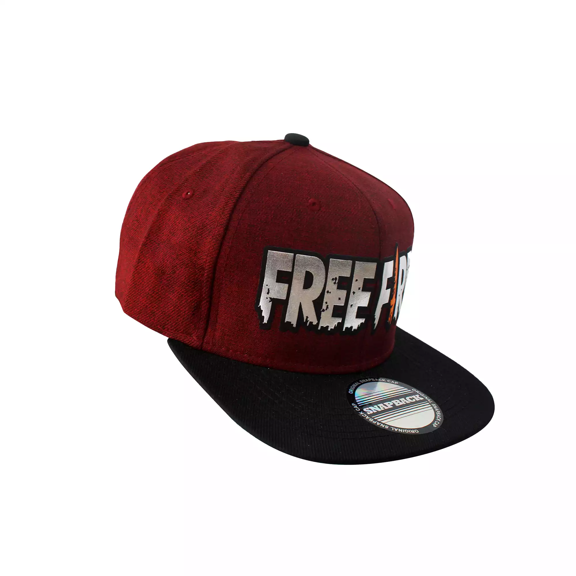 GORRA FREE FIRE  COLOR VINOTINTO