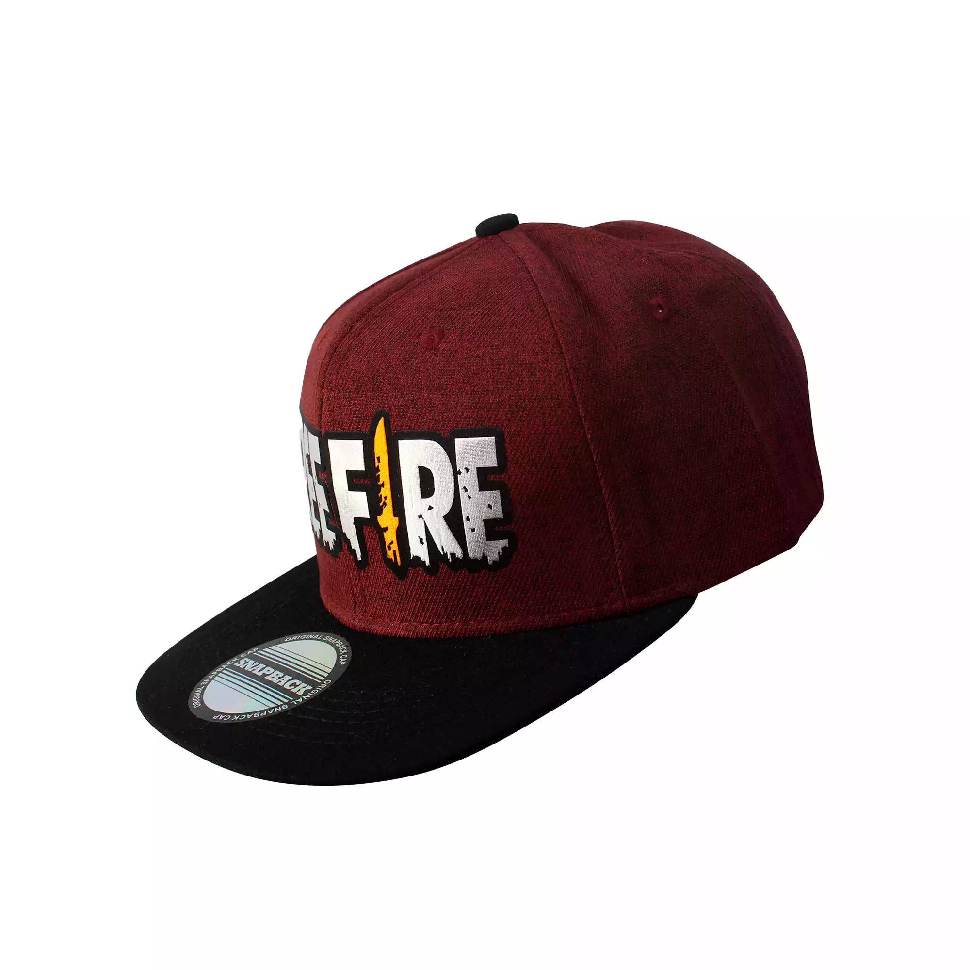 GORRA FREE FIRE  COLOR VINOTINTO