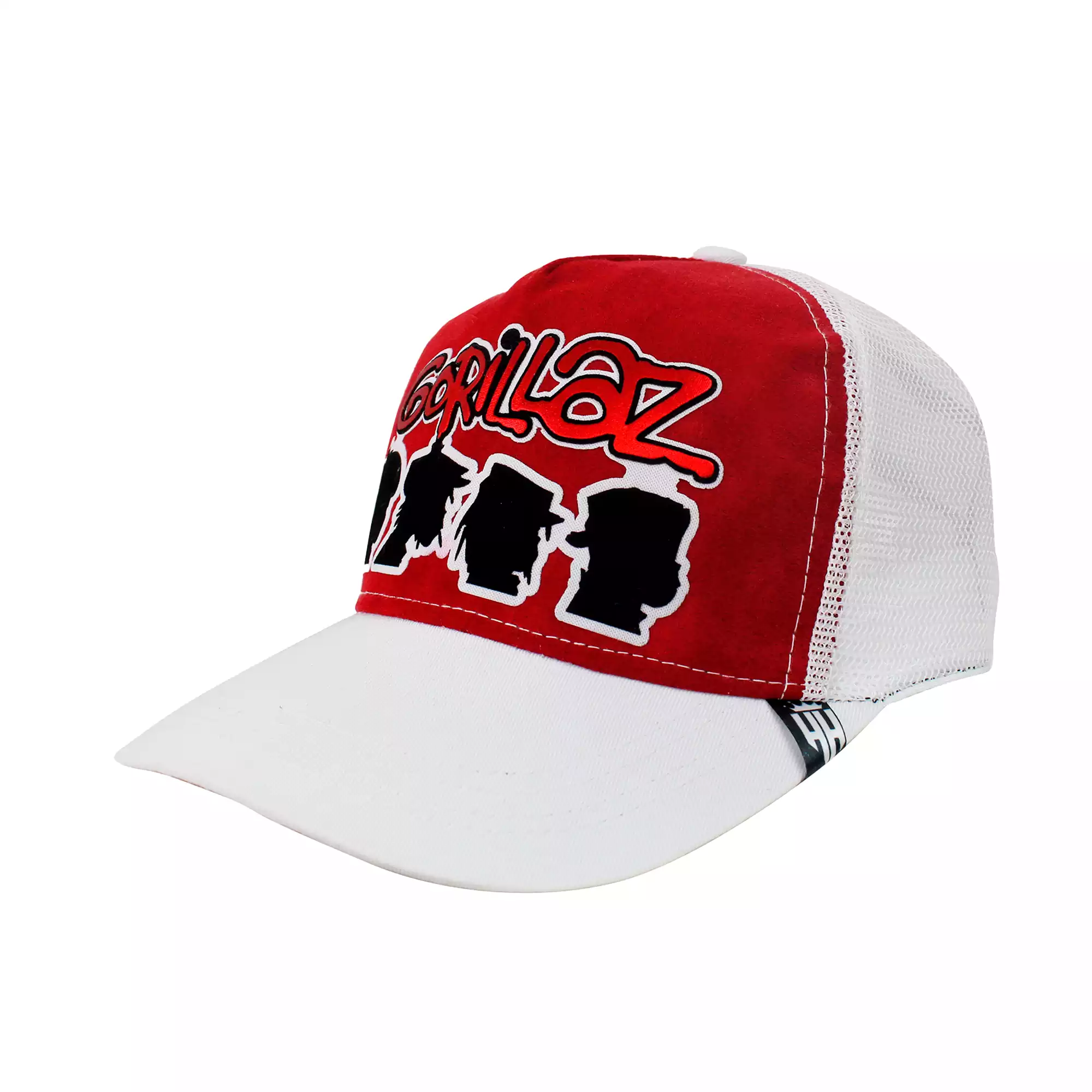 GORRA BANDA GORILLAS COLOR ROJO