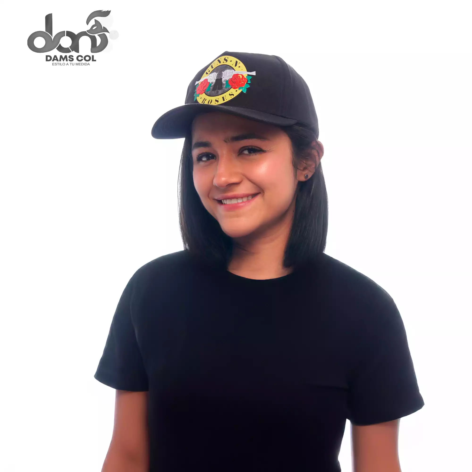 GORRA BANDA GUNS AND ROSES COLOR NEGRO