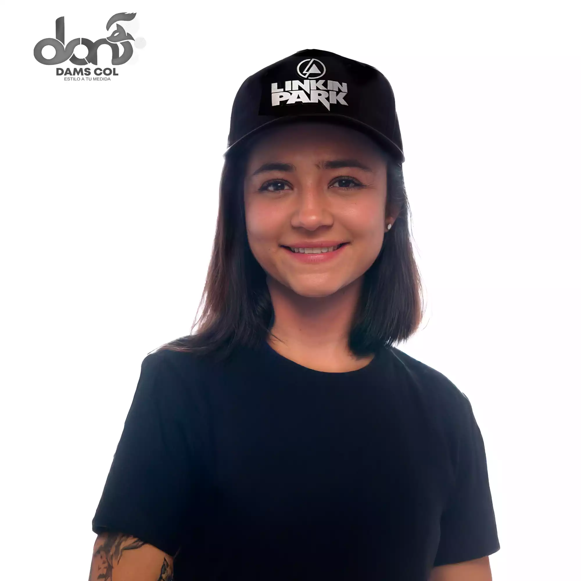GORRA LIKIN PARK COLOR NEGRO