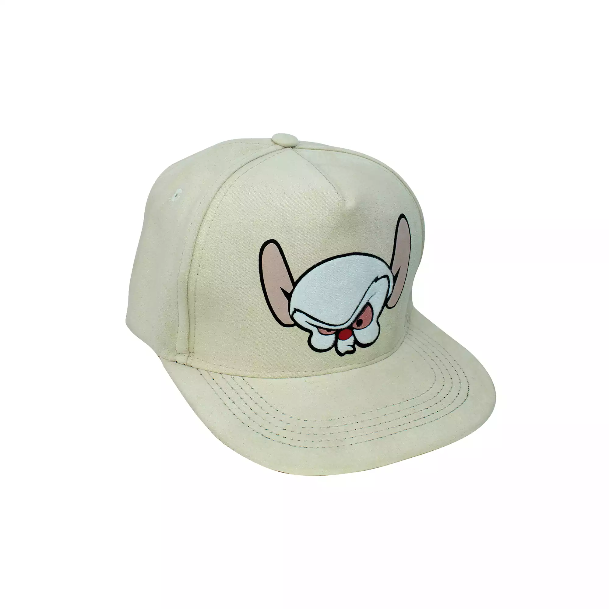 GORRA PINKY Y CEREBRO COLOR  BEIGE