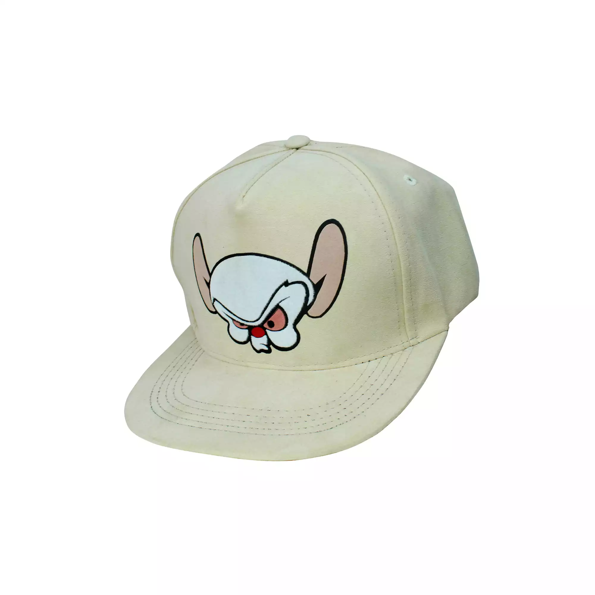 GORRA PINKY Y CEREBRO COLOR  BEIGE