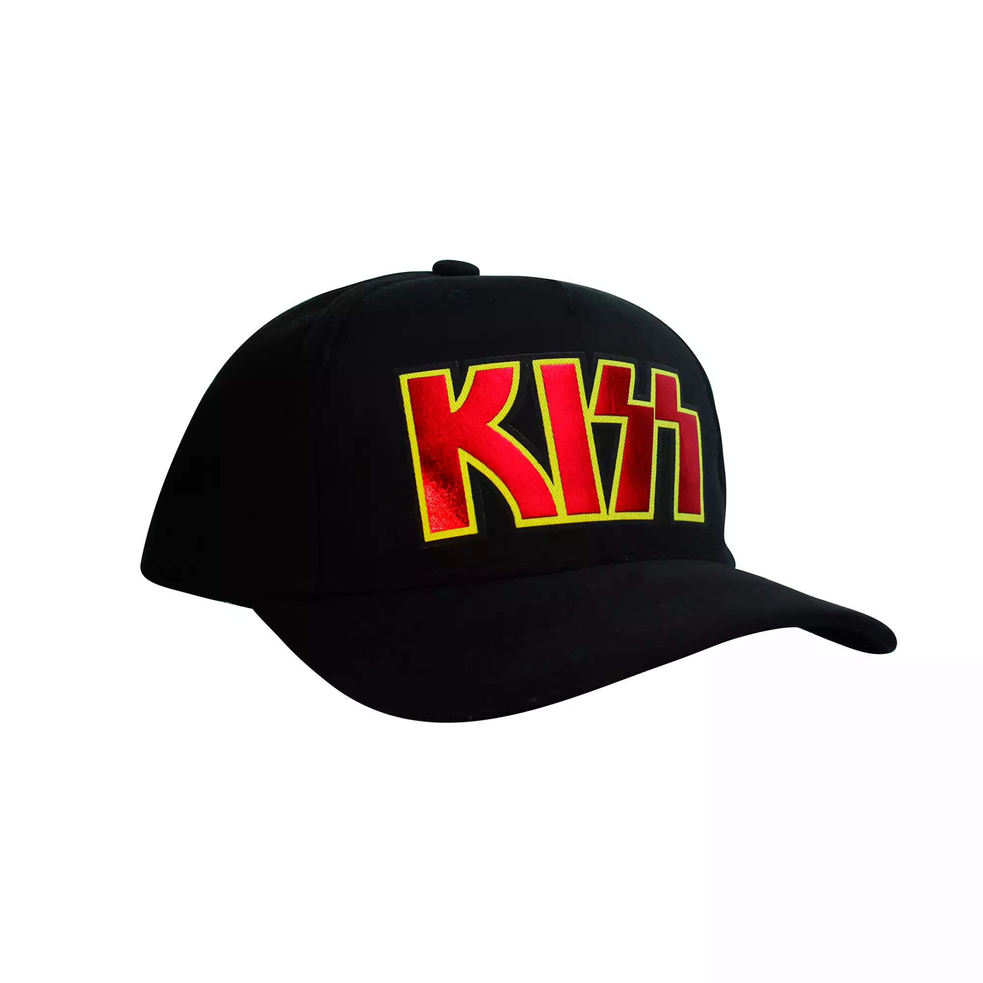 GORRA  BANDA KISS LOGO COLOR NEGRO