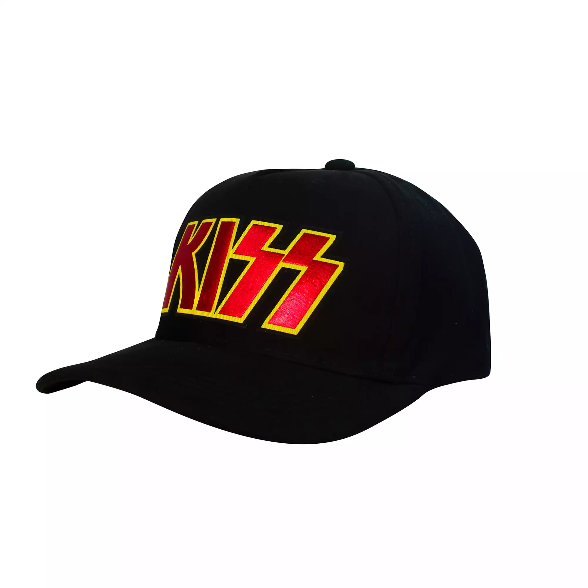 GORRA  BANDA KISS LOGO COLOR NEGRO