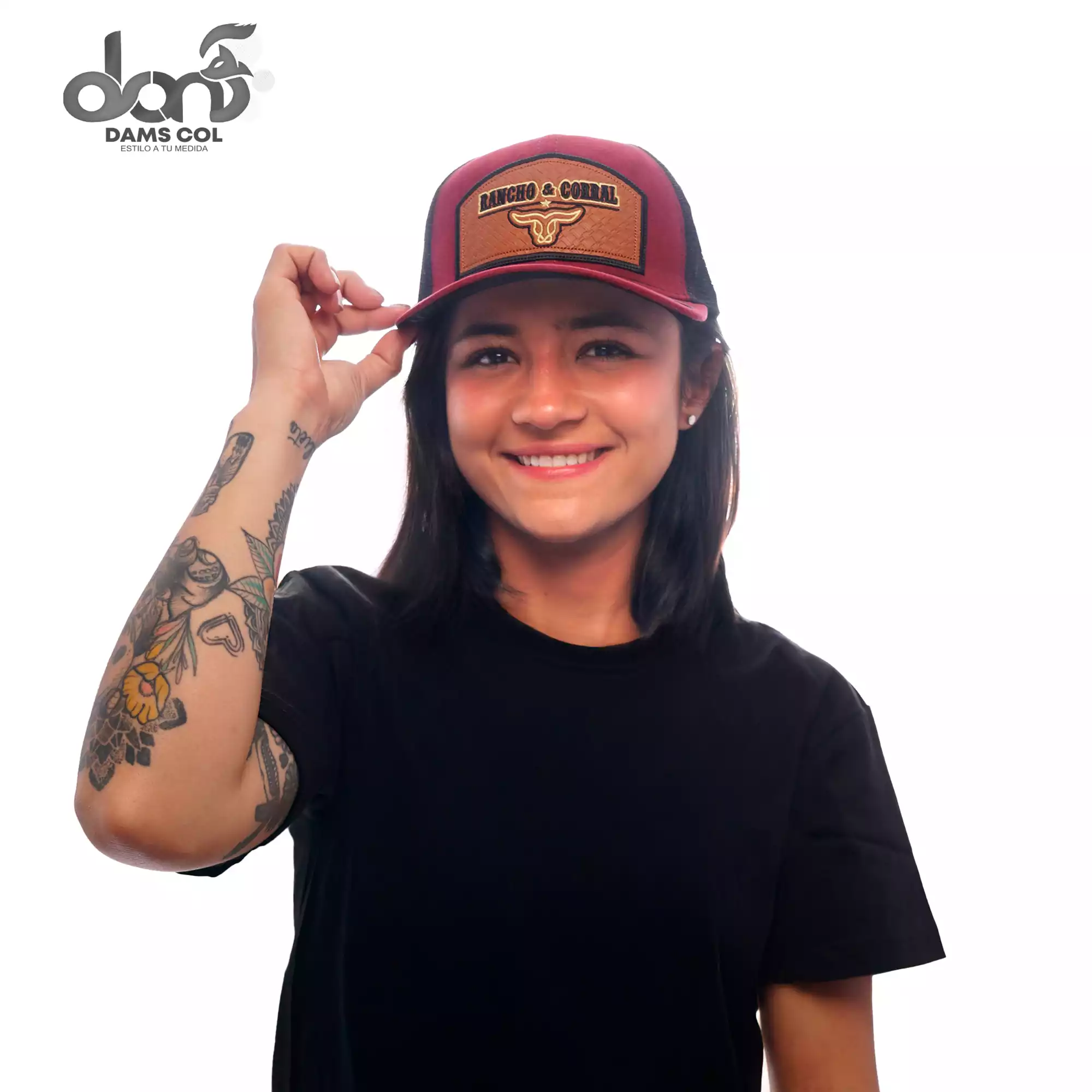 GORRA TORO CLASICO MALLA COLOR ROJO