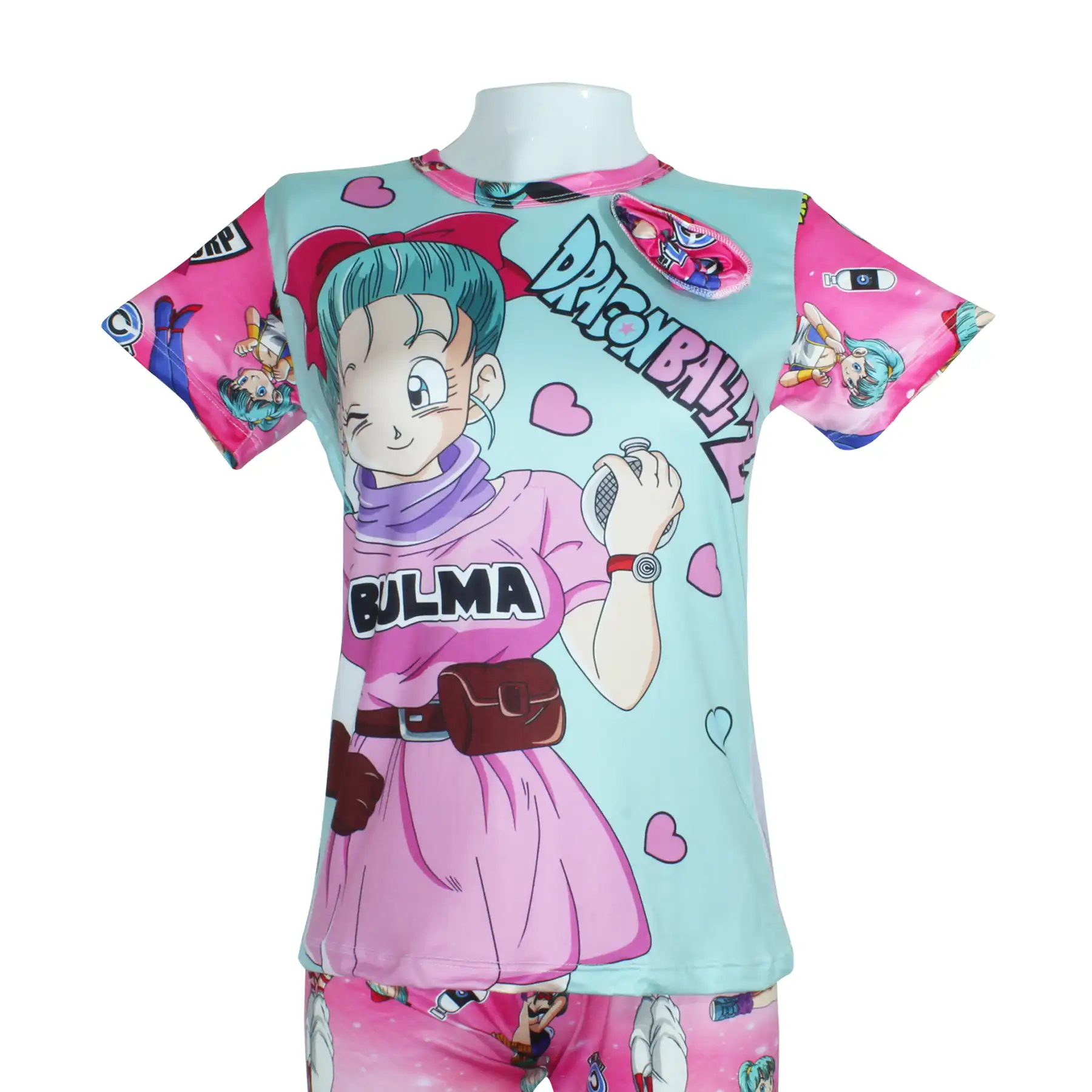 PIJAMA BULMA DRAGON BALL Z
