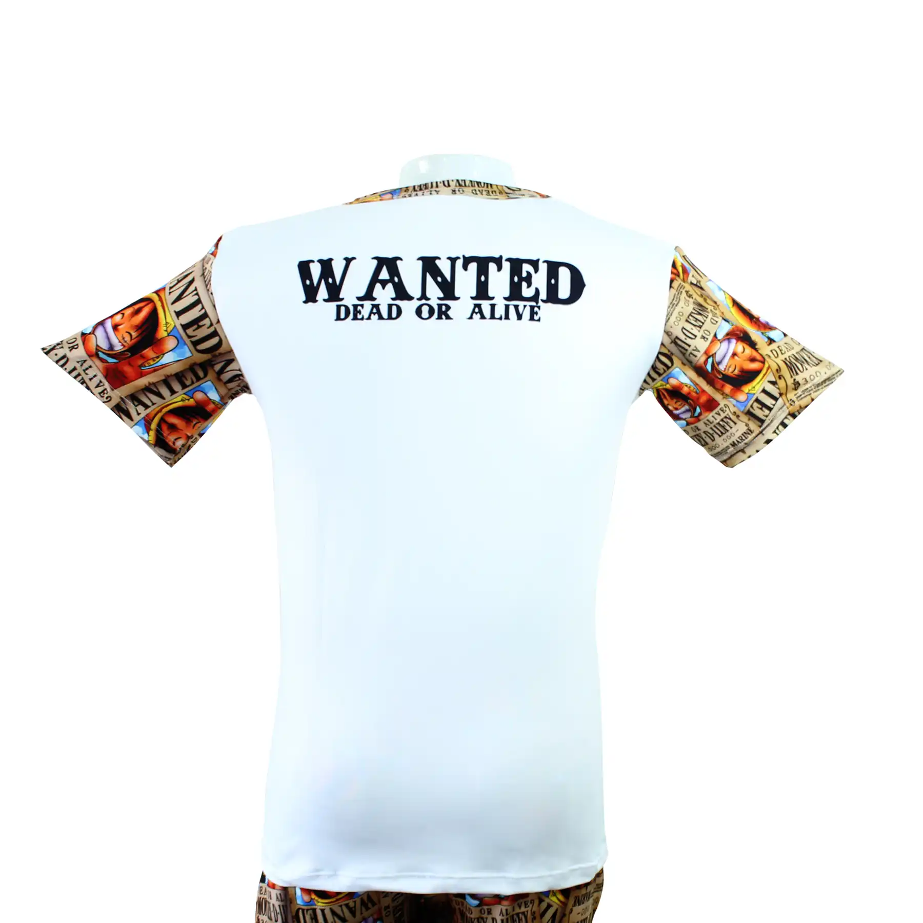 PIJAMA ONE PIECE WANTED DEAD OR ALIVE UNISEX