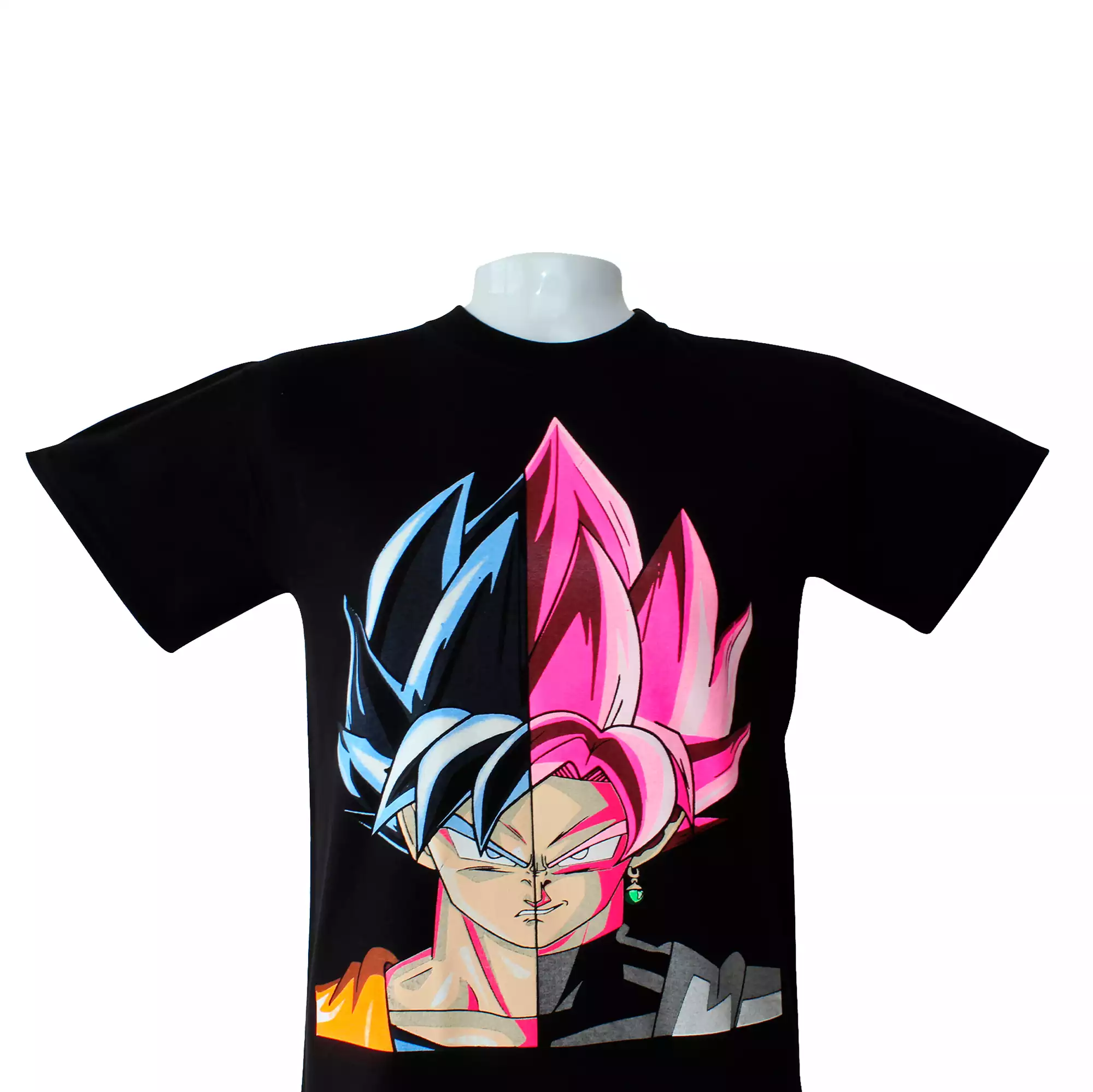 CAMISETA DBZ GOKU DIOS ROSE UNISEX  DAMS COL