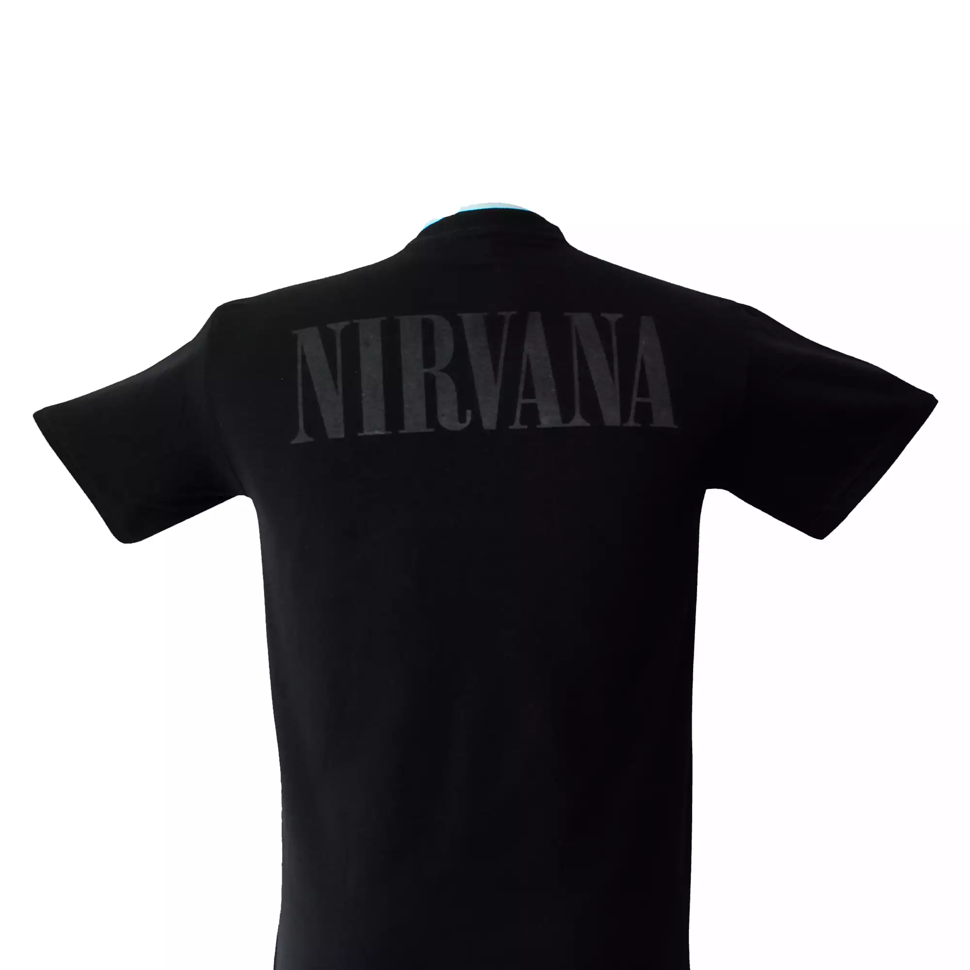 CAMISETA NIRVANA UNISEX COLOR NEGRO DAMS COL