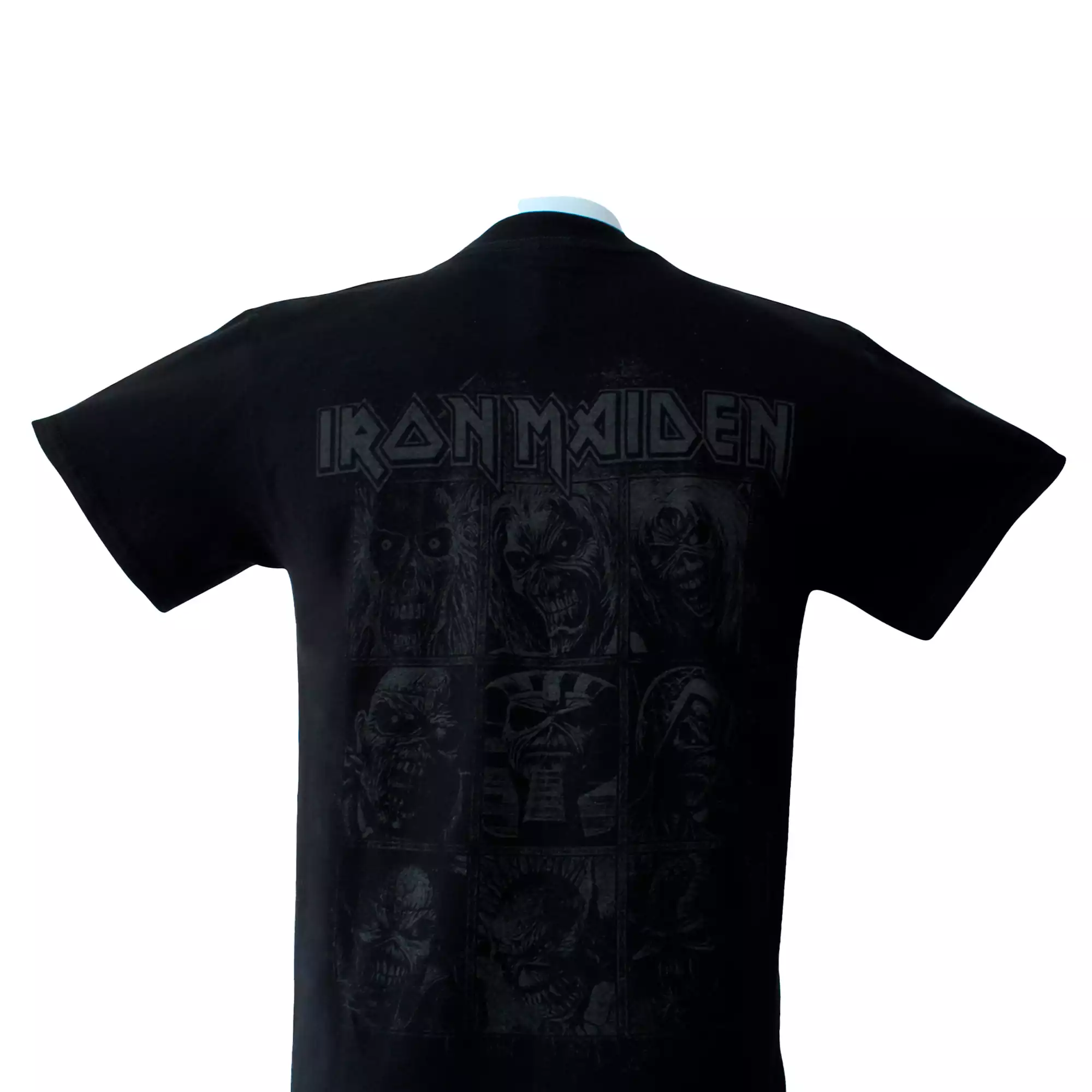CAMISETA  IRON MAIDEN UNISEX   COLOR NEGRO DAMS COL