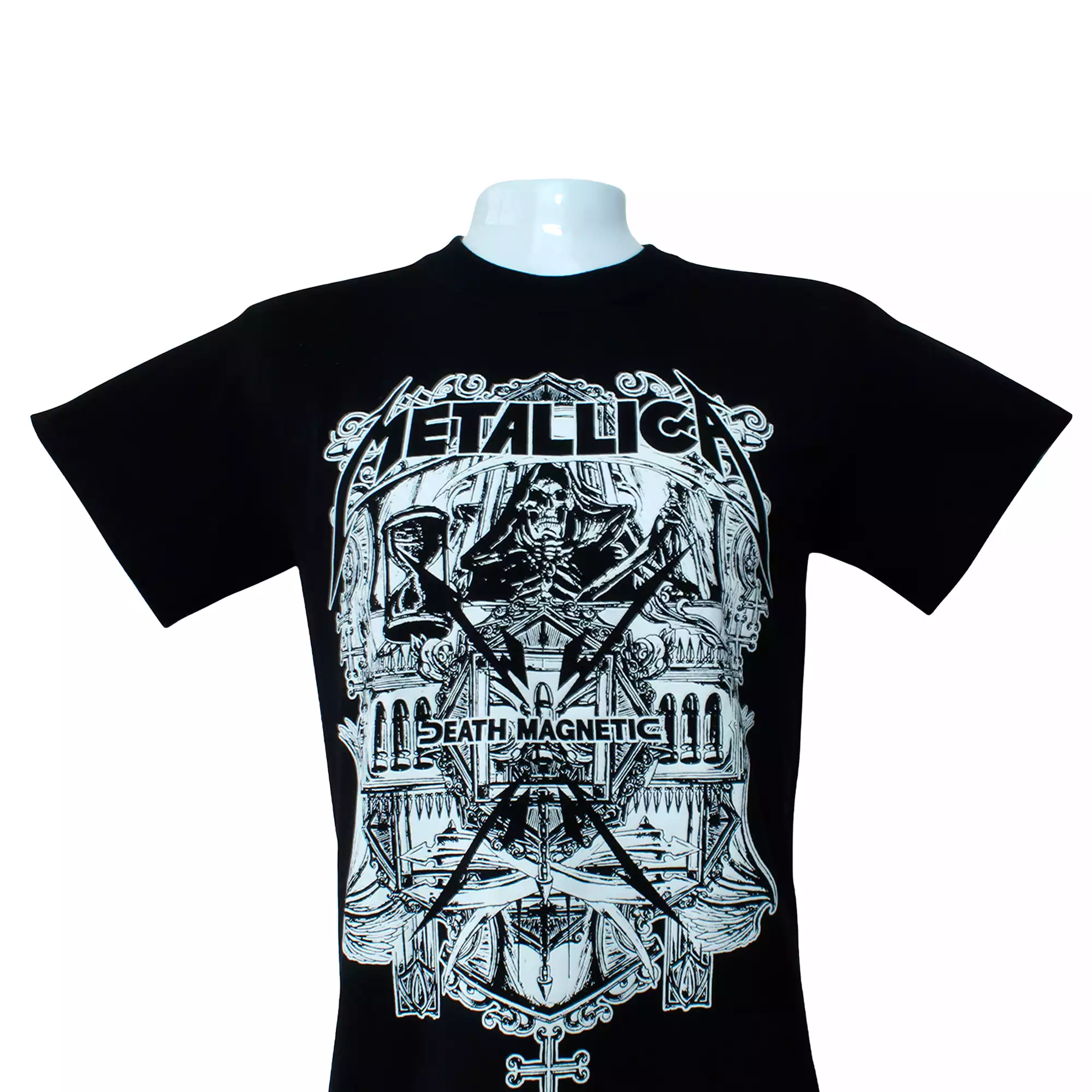 CAMISETA METALLICA UNISEX COLOR NEGRO DAMS COL