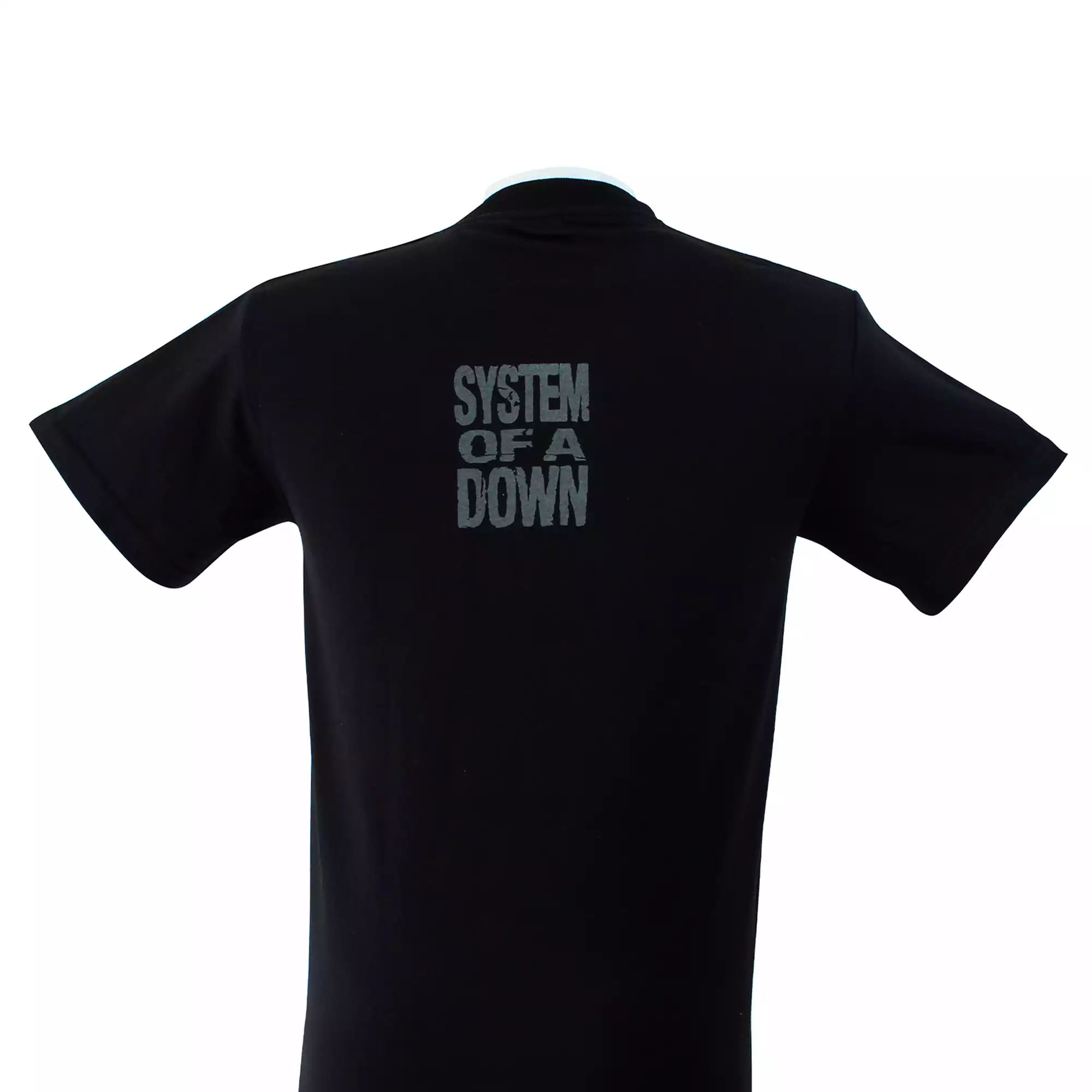 CAMISETA SYSTEM OF A DOWN  UNISEX  COLOR NEGRO DAMS COL
