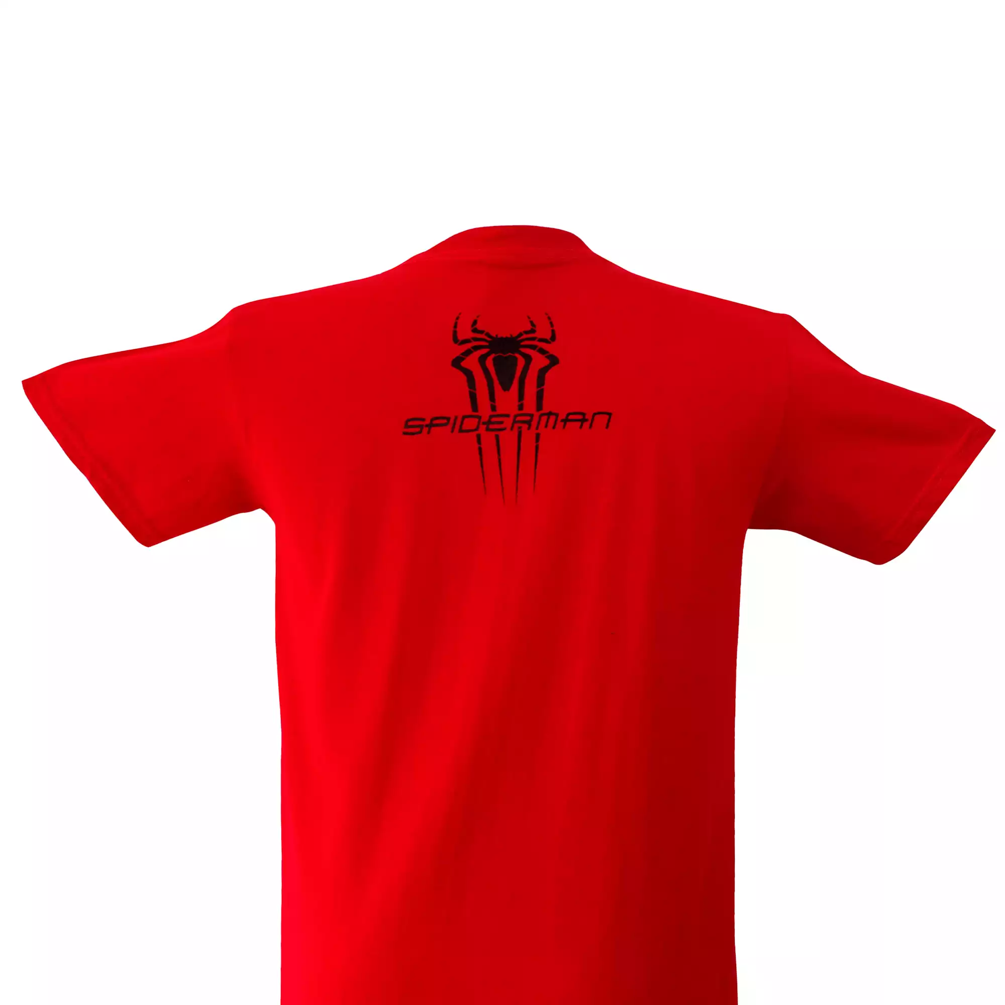 CAMISETA SPIDER LOGO UNISEX   COLOR ROJO DAMS COL