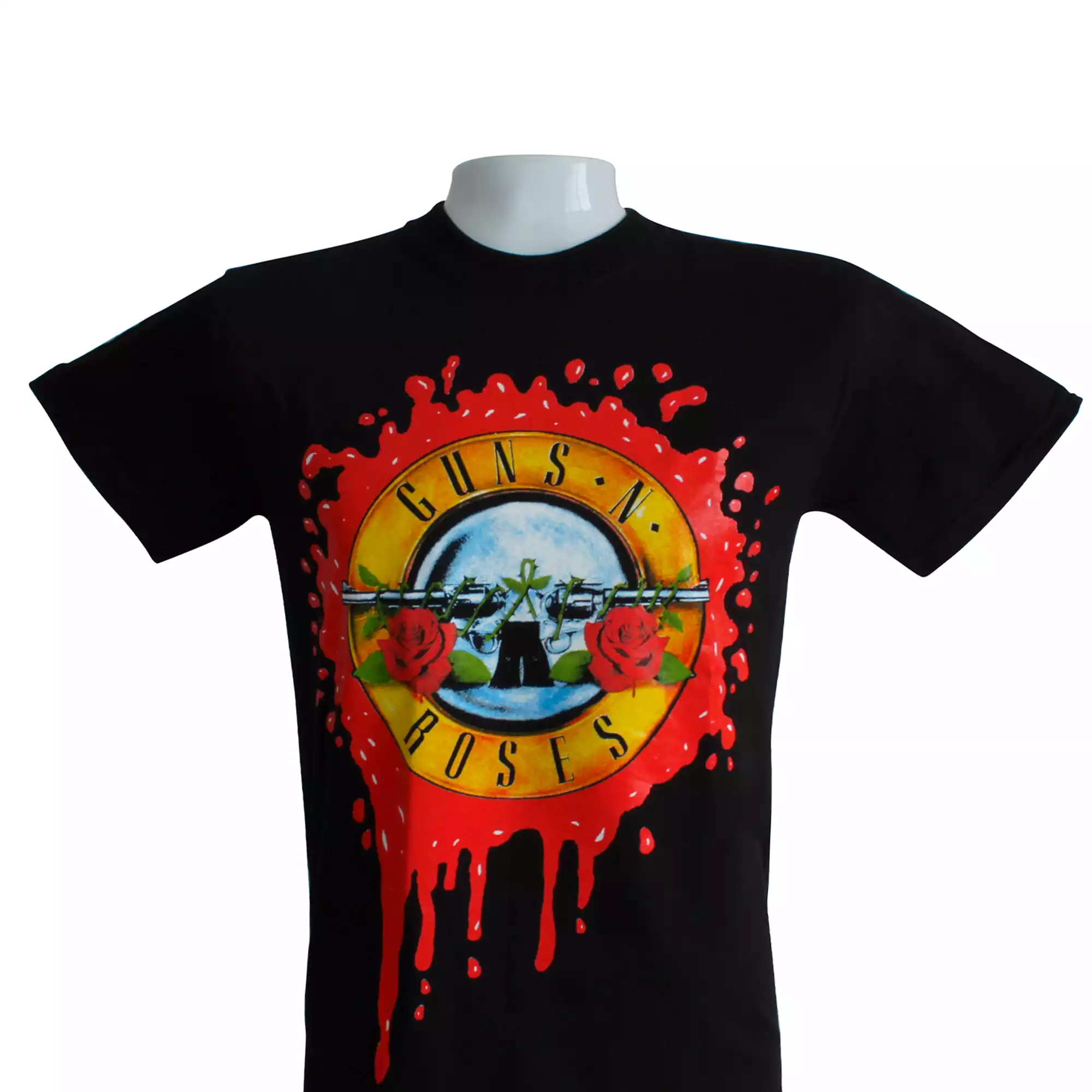 CAMISETA GUNS N´ROSES UNISEX   COLOR NEGRO DAMS COL