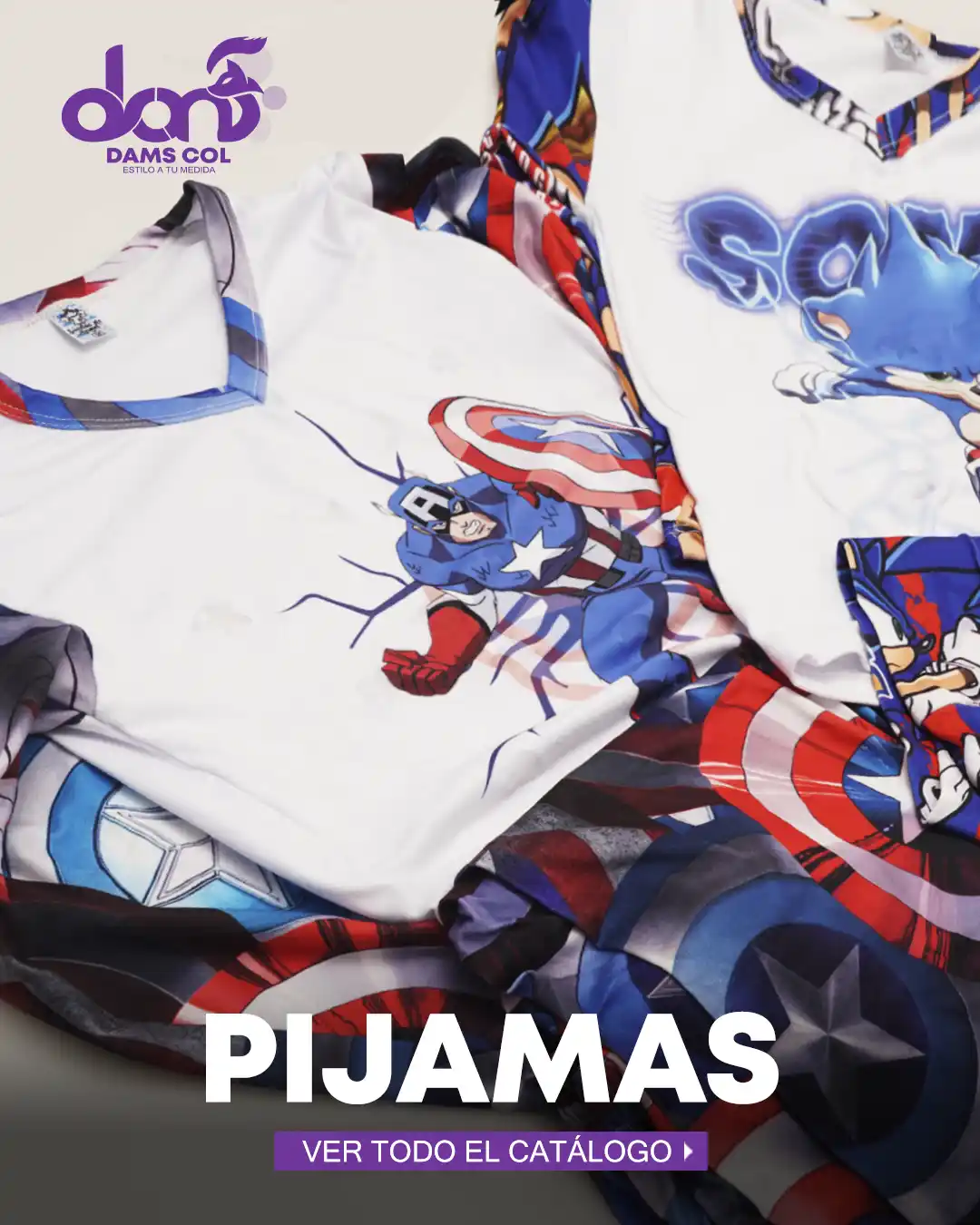 PIJAMAS DAMS COL