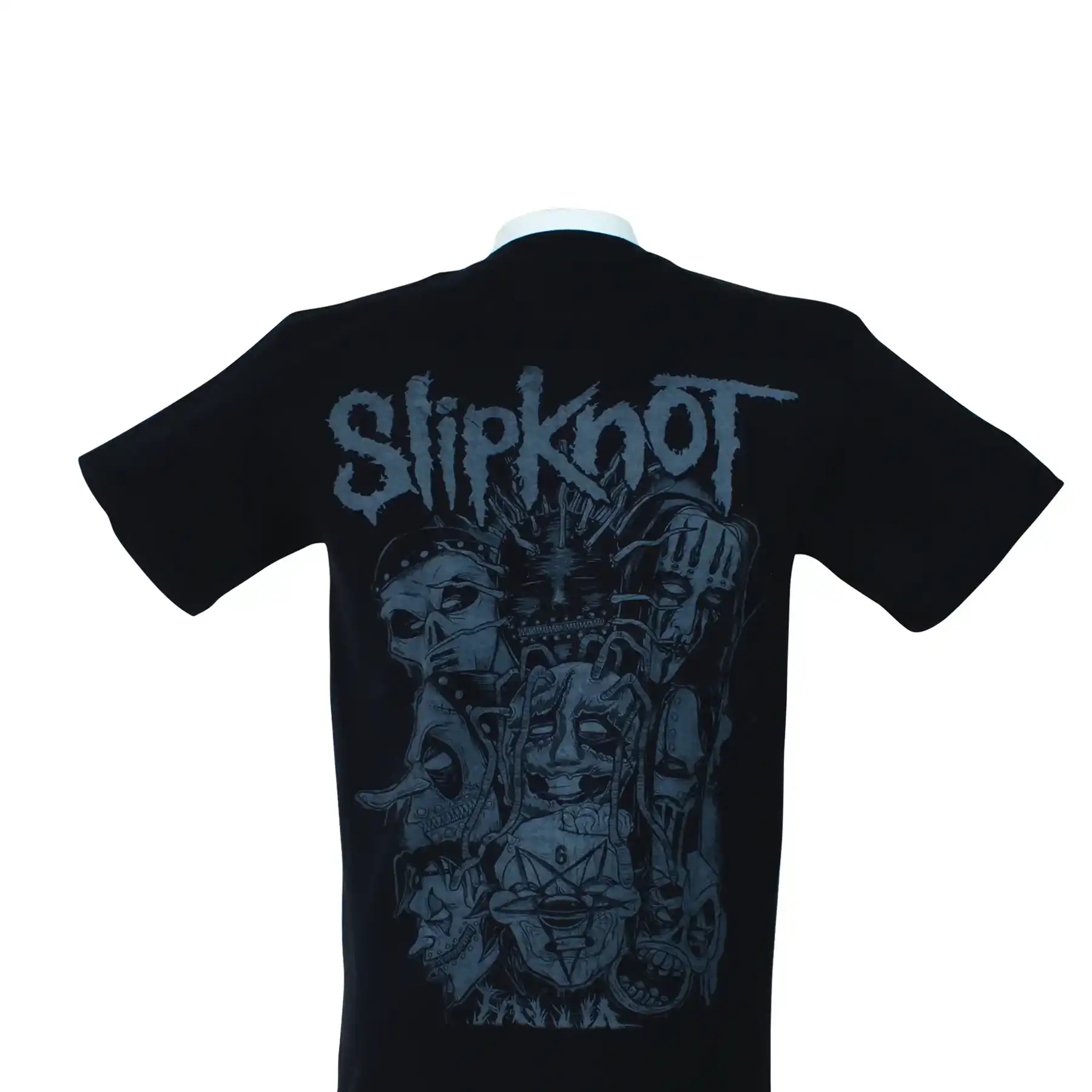 CAMISETA SLIPKNOT COLOR NEGRO CON NEON